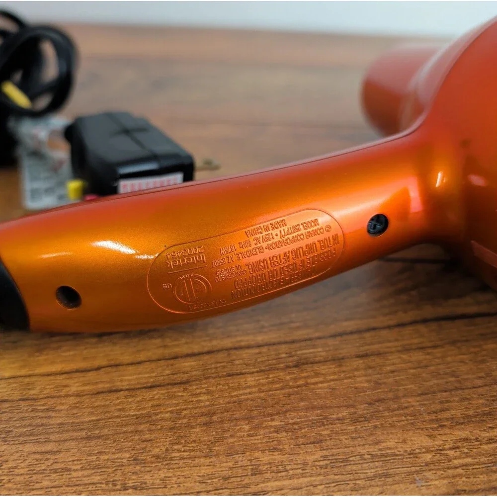 Metallic Orange CONAIR Hair Dryer Infiniti Pro Conair Hair Dryer Hot Warm Cool